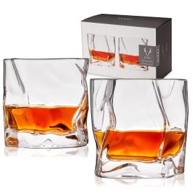 Crystal Molten Tumblers Viski (Set of 2)