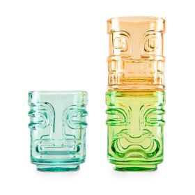 Tiki Trio Shot Glasses, True Zoo (Set of 3)