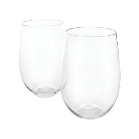 Bulk Flexi Stemless Wine Glass True