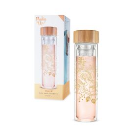Blair Bouquet Glass Infuser Mug Pinky Up