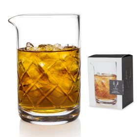 17 Oz Cut-Crystal Mixing Glass Viski