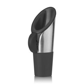 Graphite Wine Pourer and Stopper Innovine