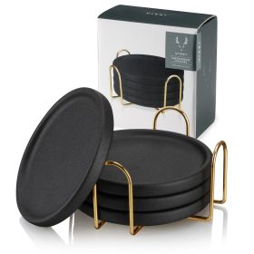 Earthenware Coasters Viski (Set of 4)