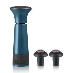 Deep Teal Vacuum Pump Wine Saver Innovine
