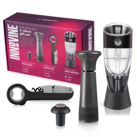 4 Piece Red Wine Pro Gift Set Innovine
