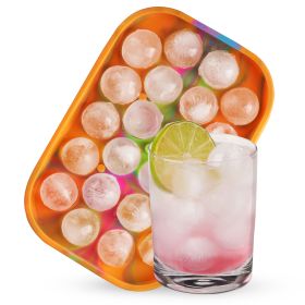 Mini Ice Ball Cube Tray Colored Marble HOST