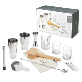 17 Piece Stainless Steel Barware Set Viski