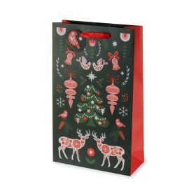 Scandinavian Holiday 2 Bottle Wine Bag Cakewalk