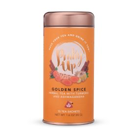 Golden Spice Tea Sachets Tin Pinky Up (Set of 15)