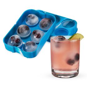 Sphere Ice Cube Tray Blue Marble HOST