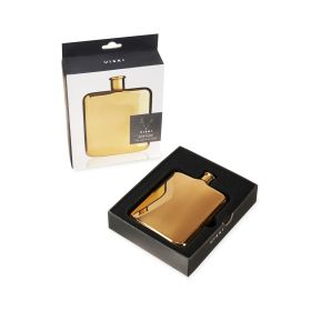Belmont Gold 6 Oz Flask Viski