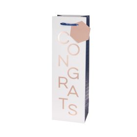 Congrats Wine Bag Cakewalk
