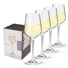 Reserve Inez Crystal Chardonnay Glasses Viski (Set of 4)