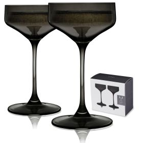 Reserve Nouveau Smoke Coupe Glasses Viski (Set of 2)
