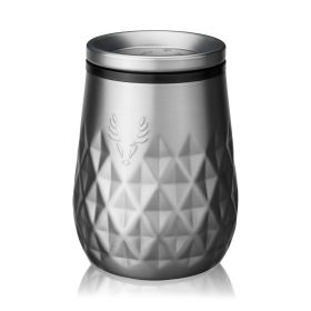 Paragon Stainless Steel Wine Tumbler in Platinum Viski