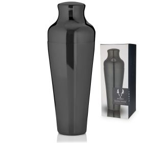 Parisian 25 Oz Gunmetal Cocktail Shaker Viski