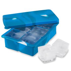 2 Inch Ice Cube Tray Blue Marble HOST