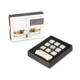 Glacier Rocks Soapstone Cubes Viski (Set of 9)