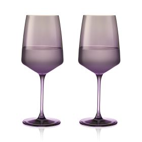 Reserve Nouveau Violet Wine Glasses Viski (Set of 2)