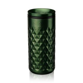 Paragon Stainless Steel Highball Tumbler in Green Viski