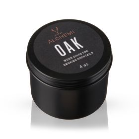 Alchemi 4 Oz Smoking Kit Oak Chip Refills Viski