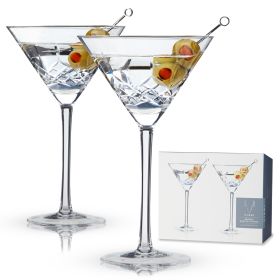 Admiral Crystal Martini Glasses Viski (Set of 2)