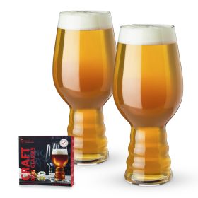 Spiegelau 19.1 oz Craft IPA glasses (Set of 2)