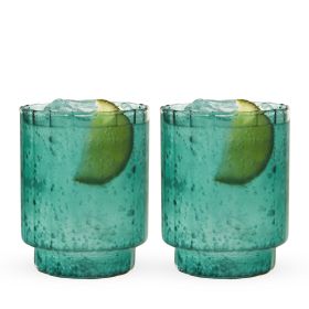Malachite Optic Tumblers Twine (Set of 2)