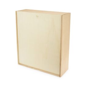 3 Bottle Wood Wine Box Twine
