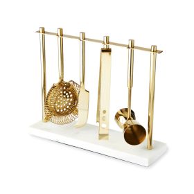 Gold & Marble Bar Tool Set Twine
