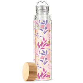 Blair Botanical Bliss Glass Infuser Mug Pinky Up