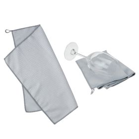 Microfiber Polishing Towels, Set of 3 by True
