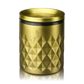 Paragon Stainless Steel Rocks Tumbler in Gold Viski