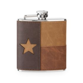 Leather Texas Flask Foster & Rye