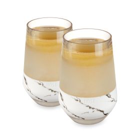 Wine FREEZE XL Marble HOST (Set of 2)