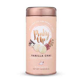 Vanilla Chai Tea Sachets Tin Pinky Up (Set of 15)