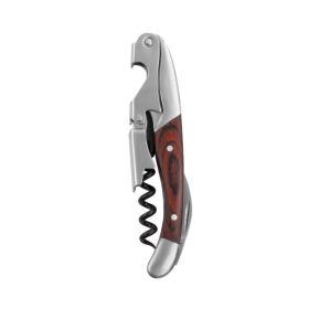 Wooden Double Hinged Corkscrew Twine
