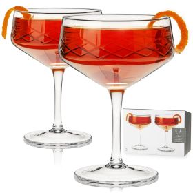 Admiral Crystal Coupe Glasses Viski (Set of 2)