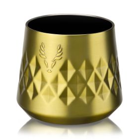 Paragon Stainless Steel Whiskey Taster in Gold Viski