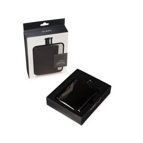 Warren 6 Oz Gunmetal Flask Viski