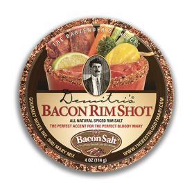 Demitri's 4 Oz Bacon Rim Shot Bloody Mary Rim Salt