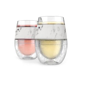 Wine FREEZE Marble HOST (Set of 2)