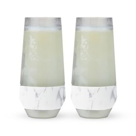 Champagne FREEZE Marble HOST (Set of 2)