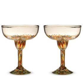 Artistico Recycled Margarita Glasses Twine (Set of 2)